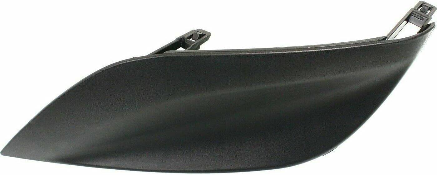 Front Fog Light Cover Textured Right Passenger Side Direct Replacement Compatible With 2015-2018 Nissan Versa NI1039133 622566W80B