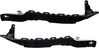 Set of 2 Front Bumper Cover Beam Bracket Left Driver & Right Passenger Side Direct Replacement Compatible with 2008-2012 Honda Accord HO1067113 HO1066113 71140TA0A00 71190TA0A00