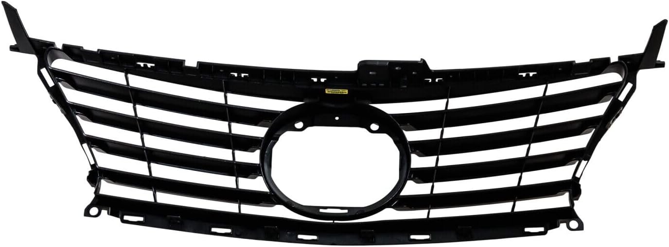Front Grille Assembly Primed Shell & Insert Direct Replacement Compatible With 2014-2015 Lexus IS250 / 2014-2016 IS350 LX1200175 5311253051