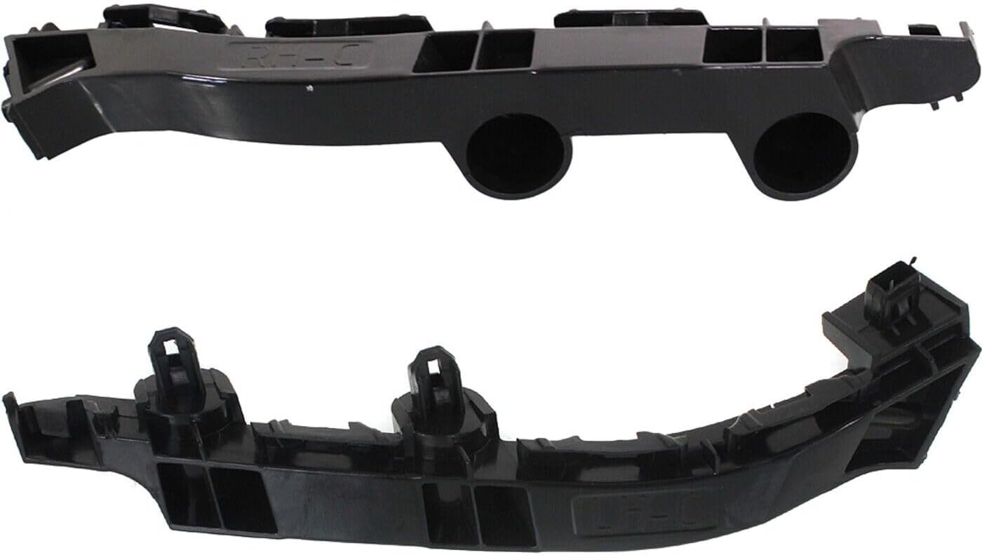 Set Of 2 Front Bumper Bracket Left Driver & Right Passenger Side Direct Replacement Compatible With 2011-2014 Chrysler 200 CH1043101 CH1042101 68081882AD 68081883AD