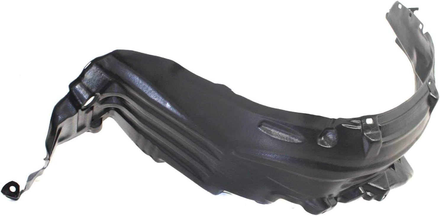 Front Fender Liner Right Passenger Side Direct Replacement Compatible With 2000-2006 Nissan Sentra NI1249106 638425M000