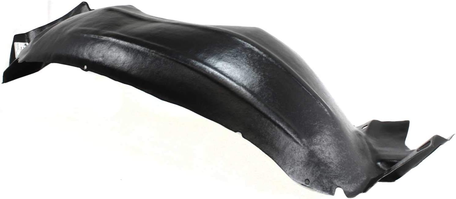 Front Fender Liner Left Driver Side Direct Replacement Compatible With 1994-1998 Ford Mustang FO1250110 F4ZZ16103B