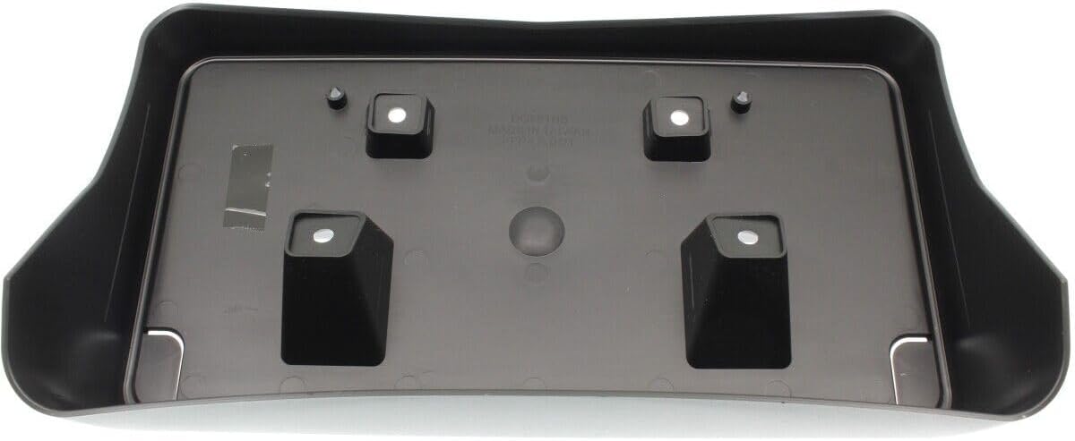 AUTOS PARTS PLUS Front License Plate Bracket Textured Direct Replacement Compatible with 2015-2023 Dodge Challenger CH1068146 68175091AA