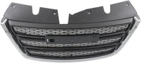 Front Grille Primed Shell And Insert Plastic Without Chrome Package Direct Replacement Compatible With 2010-2015 GMC Terrain GM1200630 22764303