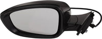 Front Power Mirror Manual Folding Non-Heated Primed Left Driver Side Direct Replacement Compatible With 2018-2022 Honda Accord HO1320328 76258TVAA02 76251TVAA01ZJ