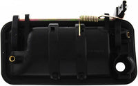 AUTOS PARTS PLUS Set of 2 Front Exterior Door Handle Smooth Black Left Driver & Right Passenger Side Direct Replacement Compatible with 1988-2002 GMC/Chevrolet C/K Series GM1310172 GM1311172