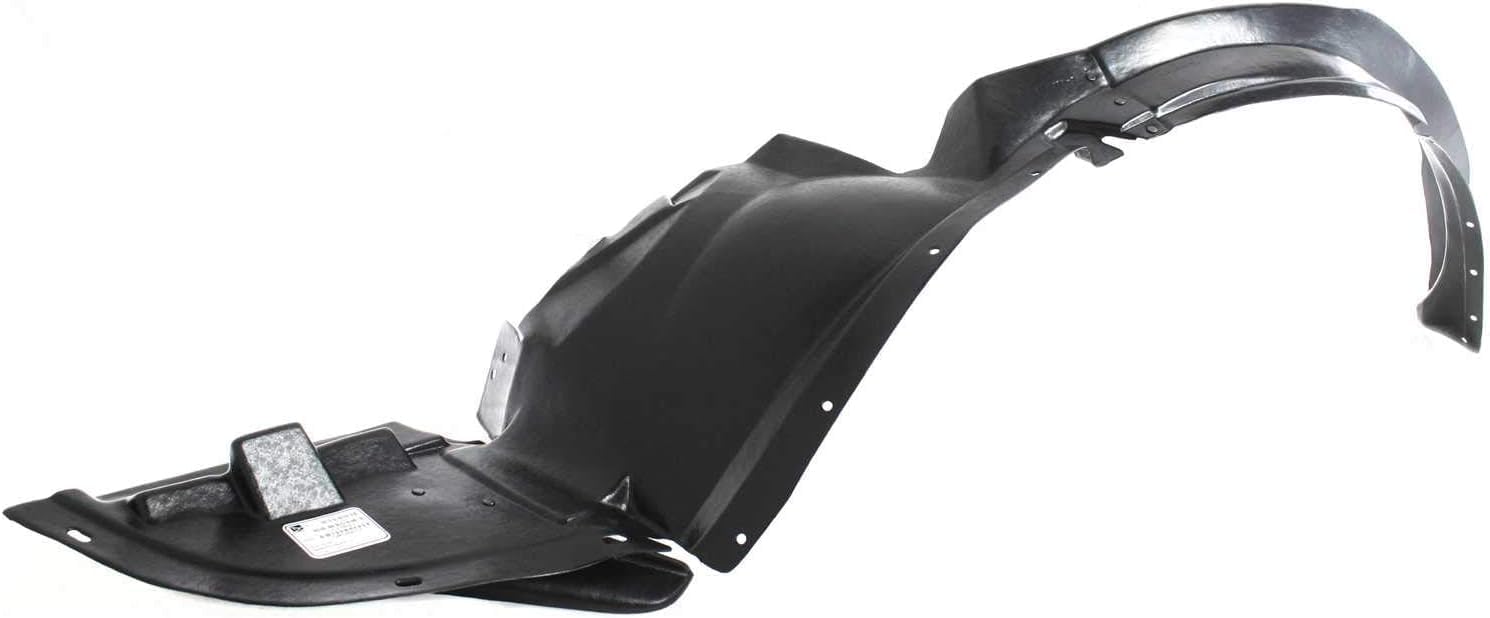 Front Fender Liner Left Driver Side Direct Replacement Compatible With 2005-2010 Pontiac G6 GM1248174 25956106