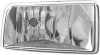Front Fog Light Assembly Left Driver Side Direct Replacement Compatible With 2007-2015 Chevrolet Silverado 1500 GM2592160 22872762