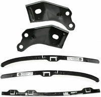 AUTOS PARTS PLUS Front Bumper + Grille + Fillers + Valance + Reinforcement + Head & Corner Lights + Fog Lamp + Bracket Set Of 5 LH & RH Side Direct Replacement Compatible With Toyota Tacoma 2001-2004