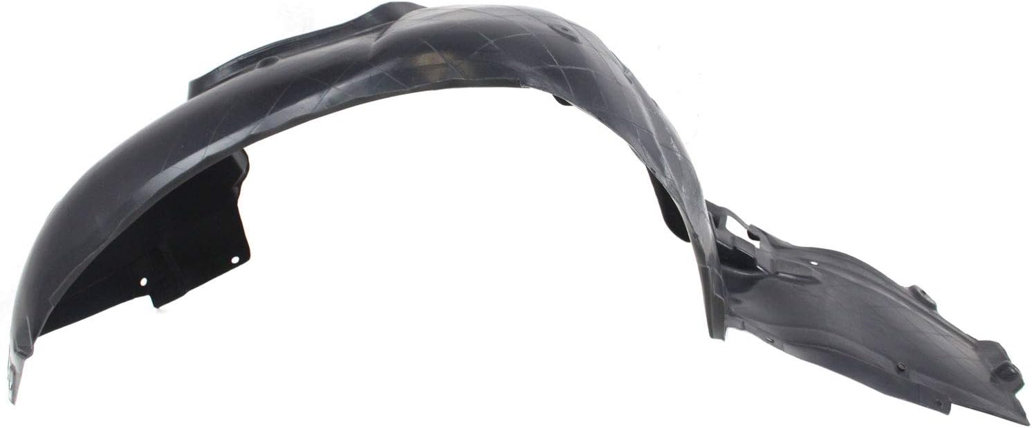 Front Fender Liner Rear Section Left Driver Side Direct Replacement Compatible With 2000-2006 BMW 3-Series BM1248101 51718268345