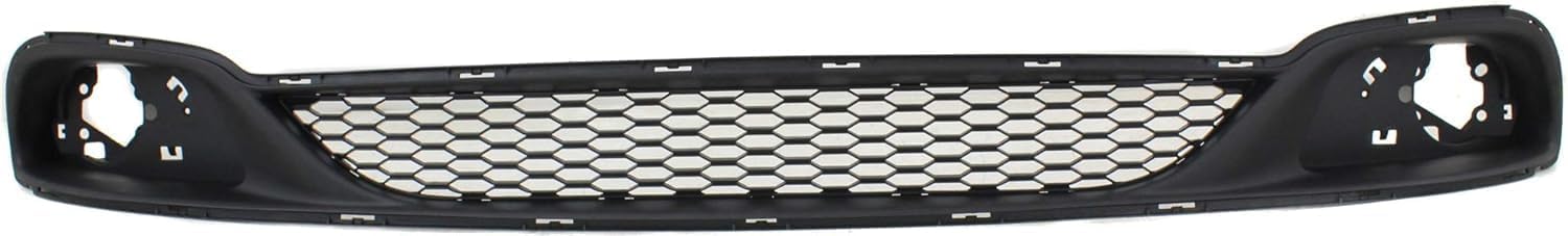 Front Lower Bumper Grille Textured Gray Direct Replacement Compatible With 2011-2020 Dodge Grand Caravan CH1036115 68100690AA