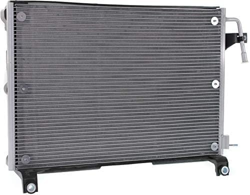 Front A/C Condenser Aluminum Core Direct Replacement Compatible With 1998-2001 Dodge Ram 1500 2500 3500 CH3030131 55055824AC