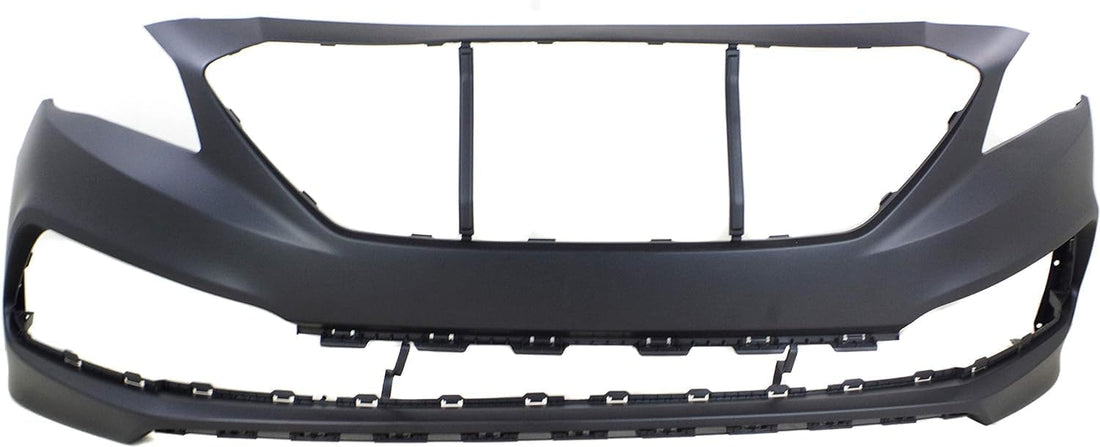 AUTOS PARTS PLUS Front Bumper Cover Primed Direct Replacement Compatible With 2015-2017 Hyundai Sonata HY1000211 86511C2300