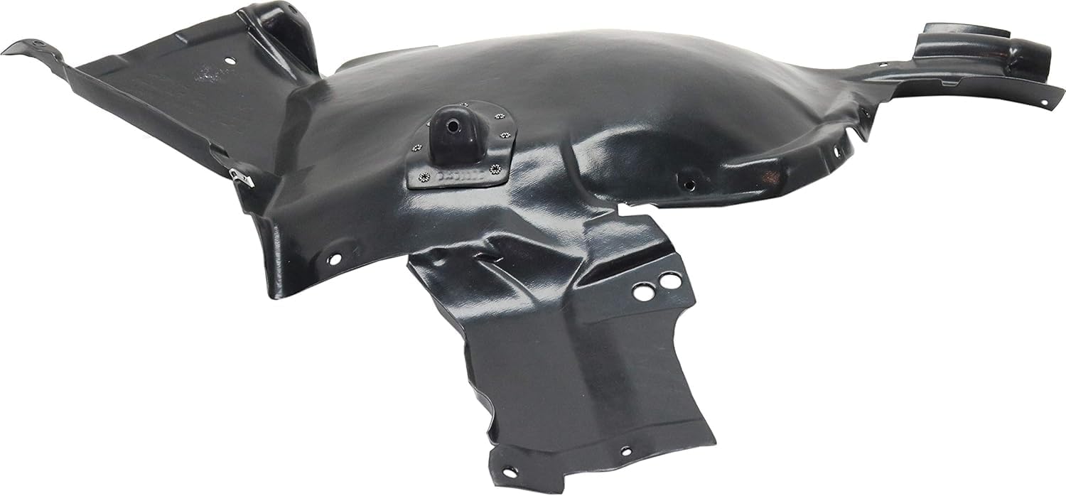 Front Fender Liner Rear Section Left Driver Side Direct Replacement Compatible With 2014-2018 BMW X5 BM1248153 51717291197