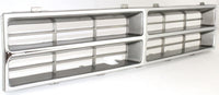 Front Grille Chrome Insert Direct Replacement Compatible With 1986-1990 Dodge Full Size Pickup CH1200103 4249802