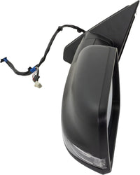 Front Mirror Power Folding Heated Textured Left Driver Side Direct Replacement Compatible With 2019-2022 Ram 1500 CH1320472 68462769AB