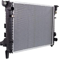 Front Radiator Aluminum Core Direct Replacement Compatible With 2004-2009 Dodge Ram Full Size Pickup CH3010302 55056682AB