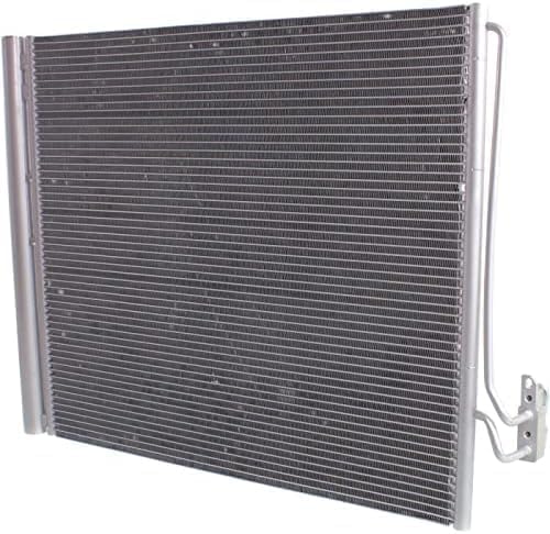 Front AC Condenser Aluminum Core Direct Replacement Compatible With 2006-2012 Land Rover Range Rover RO3030110 LR010843