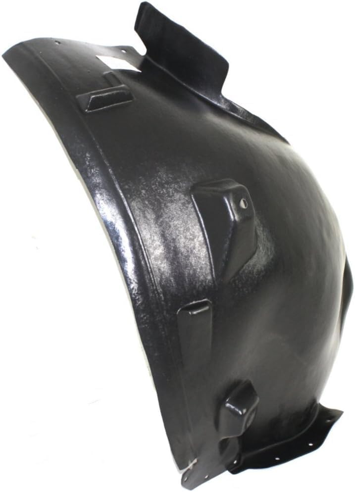 Front Fender Liner Rear Section Left Driver Side Direct Replacement Compatible With 2006-2011 Mercedes Benz ML-Class MB1248126 1648840922