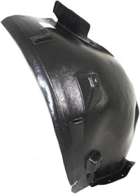 Front Fender Liner Rear Section Left Driver Side Direct Replacement Compatible With 2006-2011 Mercedes Benz ML-Class MB1248126 1648840922