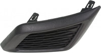 Front Fog Light Cover Textured Right Passenger Side Direct Replacement Compatible With 2014-2016 Nissan Rogue NI1039131 622564BA0A