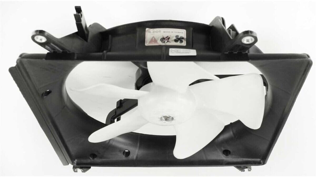 Front Radiator Fan Shroud Assembly Direct Replacement Compatible with 1990-1993 Honda Accord HO3115105 19015PT1003