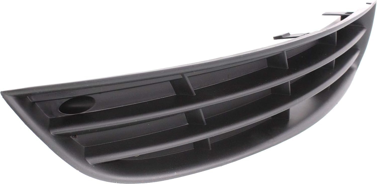 Front Fog Light Cover Black Right Passenger Side Direct Replacement Compatible With 2006-2010 Volkswagen Passat VW1039107 3C08536669B9