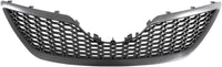 Front Grill Assembly Primed Shell And Insert Plastic Direct Replacement Compatible With 2007-2009 Toyota Camry TO1200291 5310106180C0