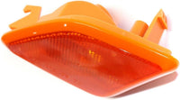 Front Side Marker Lamp Lens And Housing Left Driver Side Direct Replacement Compatible With 2010-2013 Mercedes-Benz S-Class MB2554104 2218200521