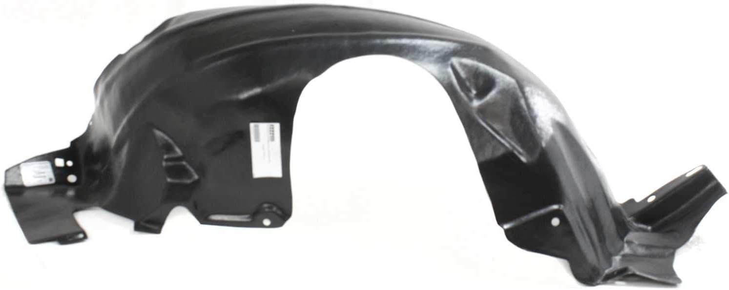 Front Fender Liner Left Driver Side Direct Replacement Compatible With 1994-1998 Ford Mustang FO1250110 F4ZZ16103B