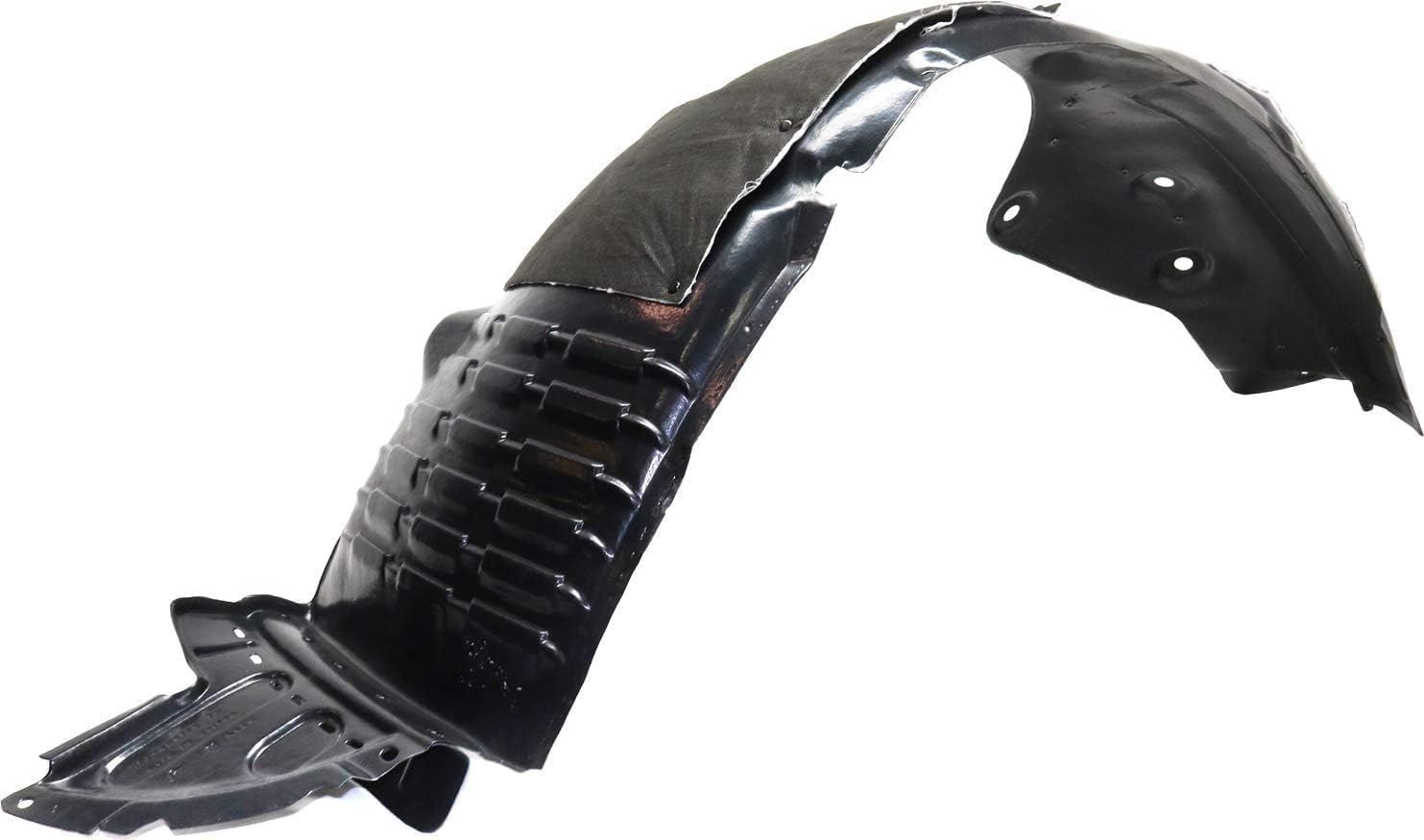 Front Fender Liner Left Driver Side Direct Replacement Compatible With 2013-2016 Hyundai Santa Fe HY1248129 86811B8000