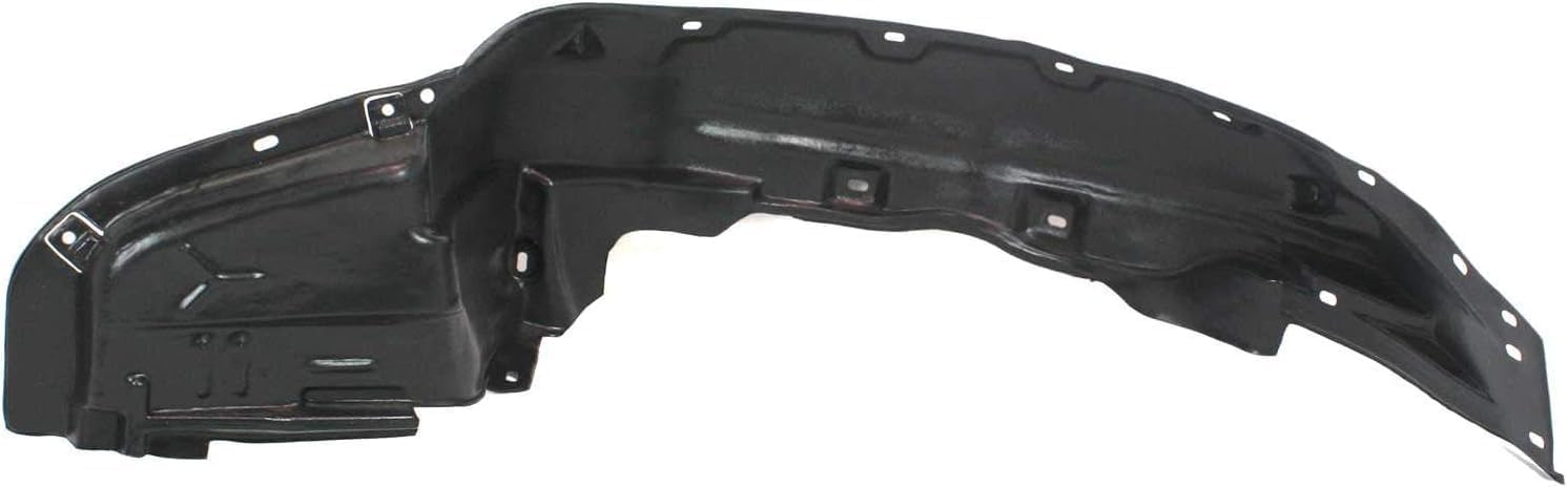 Front Fender Liner Left Driver Side Direct Replacement Compatible With 1992-1996 Honda Prelude HO1248104 74151SS0000