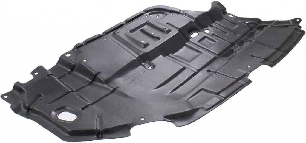 Front Engine Splash Shields Under Cover + Fender Liners Plastic Left Driver & Right Passenger Side Direct Replacement Compatible with 2012-2014 Toyota Camry TO1249160 TO1248160