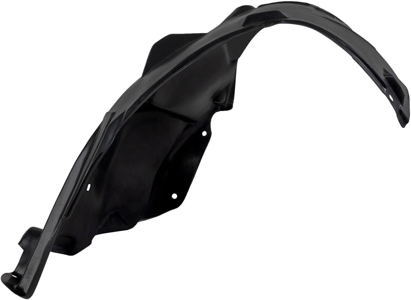 Front Fender Liner Rear Section Right Passenger Side Direct Replacement Compatible With 2008-2013 Infiniti G37 / 2014-2015 Q60 IN1249113 63842JL00A