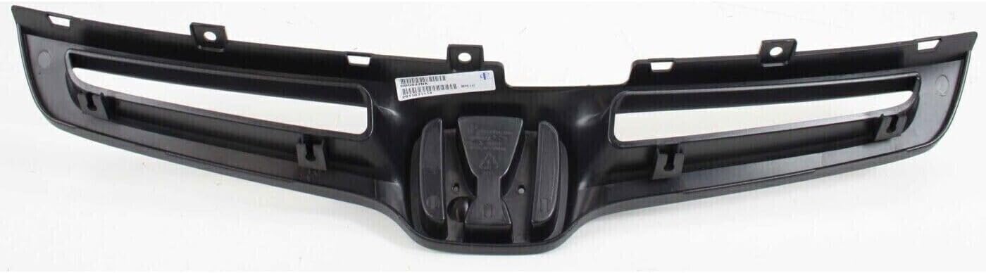 AUTOS PARTS PLUS Front Bumper Upper Grille Primed Plastic Direct Replacement Compatible With 2003-2005 Honda Accord HO1200157 71121SDAA00