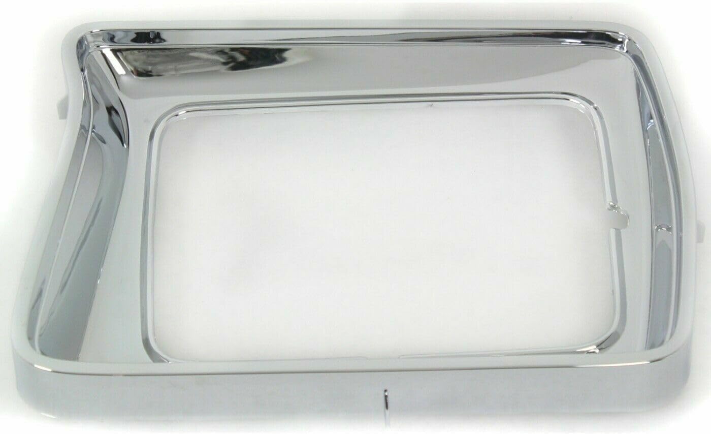 AUTOS PARTS PLUS Front Grille Chrome Shell & Insert + Headlights Door Bezels Left Driver & Right Passenger Side Direct Replacement Compatible With 1978-1979 Ford F-Series FO1200111 FO2512114 FO2513115