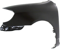 Front Fender Primed Steel Left Driver Side Without Molding Holes Direct Replacement Compatible With 2003-2008 Toyota Corolla TO1240183 5380202060