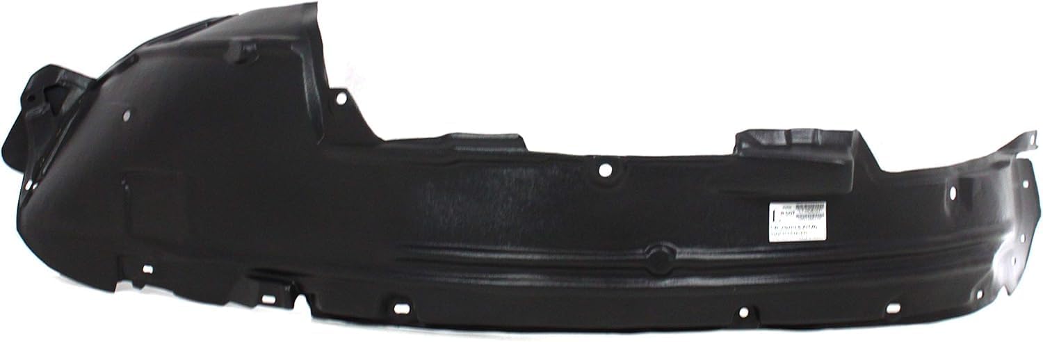 Front Fender Liner Left Driver Side Direct Replacement Compatible With 2007-2009 Honda CR-V HO1250110 74150SXSA00