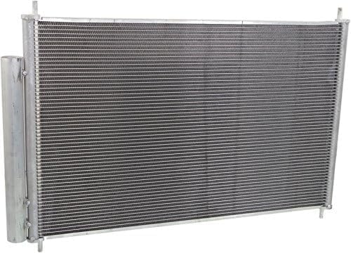 Front AC Condenser Aluminum Core Direct Replacement Compatible With 2009-2010 Pontiac Vibe / 2009-2019 Toyota Corolla / 2008-2016 Scion SC3030105 8845012280 8845012340