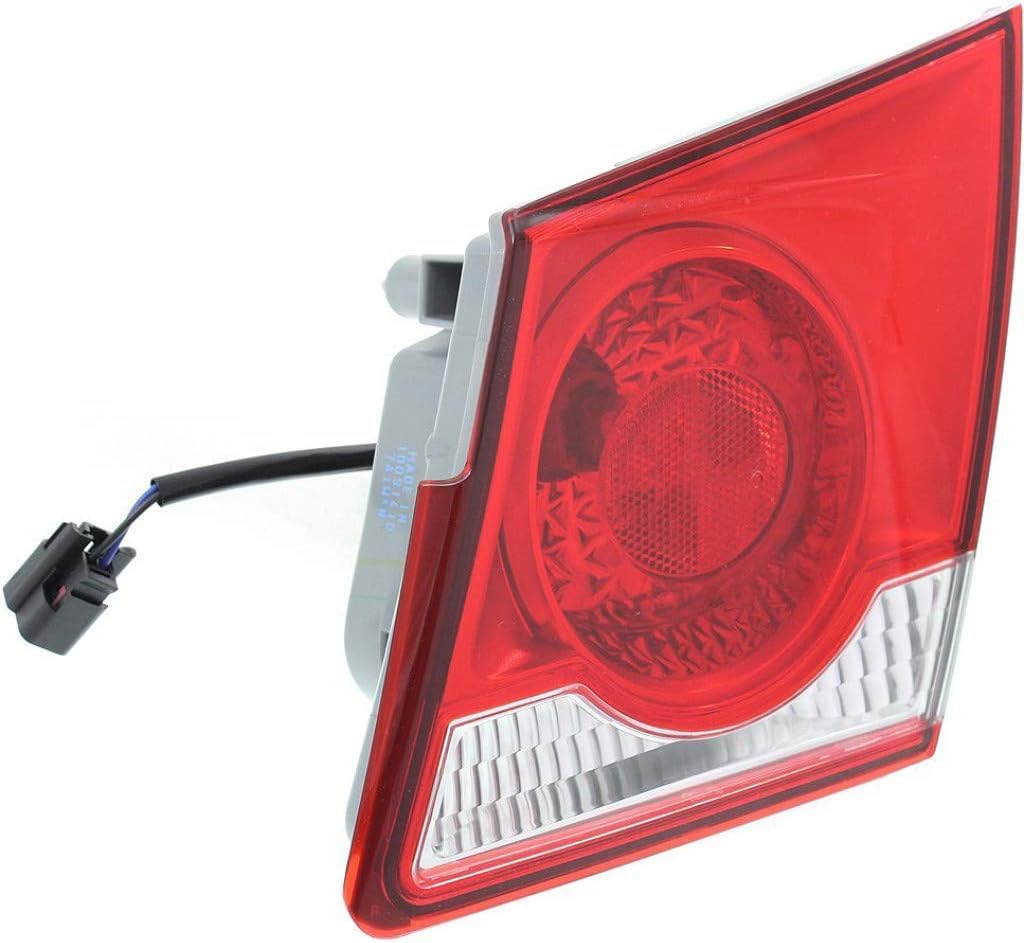 Set Of 2 Tail Light Inner Assembly Left Driver & Right Passenger Side Direct Replacement Compatible With 2011-2015 Chevrolet Cruze / 2016 Limited GM2803102 GM2802102 95389372