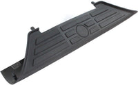 Rear Center Bumper Face Bar Step Pad Molding Trim Textured Direct Replacement Compatible With 2004-2015 Nissan Titan NI1191100 850747S200