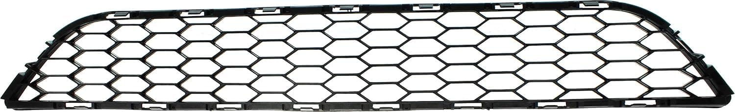 Front Bumper Grille Textured Without Intelligent Cruise Control Direct Replacement Compatible With 2016-2019 Nissan Sentra NI1036107 622543YU0A