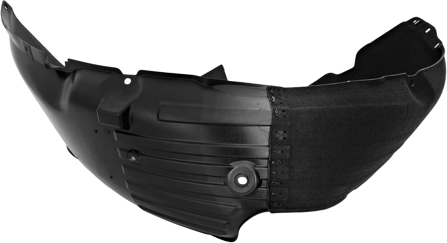 Front Fender Liner Right Passenger Side Direct Replacement Compatible With 2015-2017 Hyundai Sonata HY1249154 86812C2000