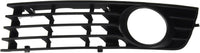 Front Fog Light Molding Primed Left Driver Side Direct Replacement Compatible With 2002-2005 Audi A4 AU1038102 8E080768101C