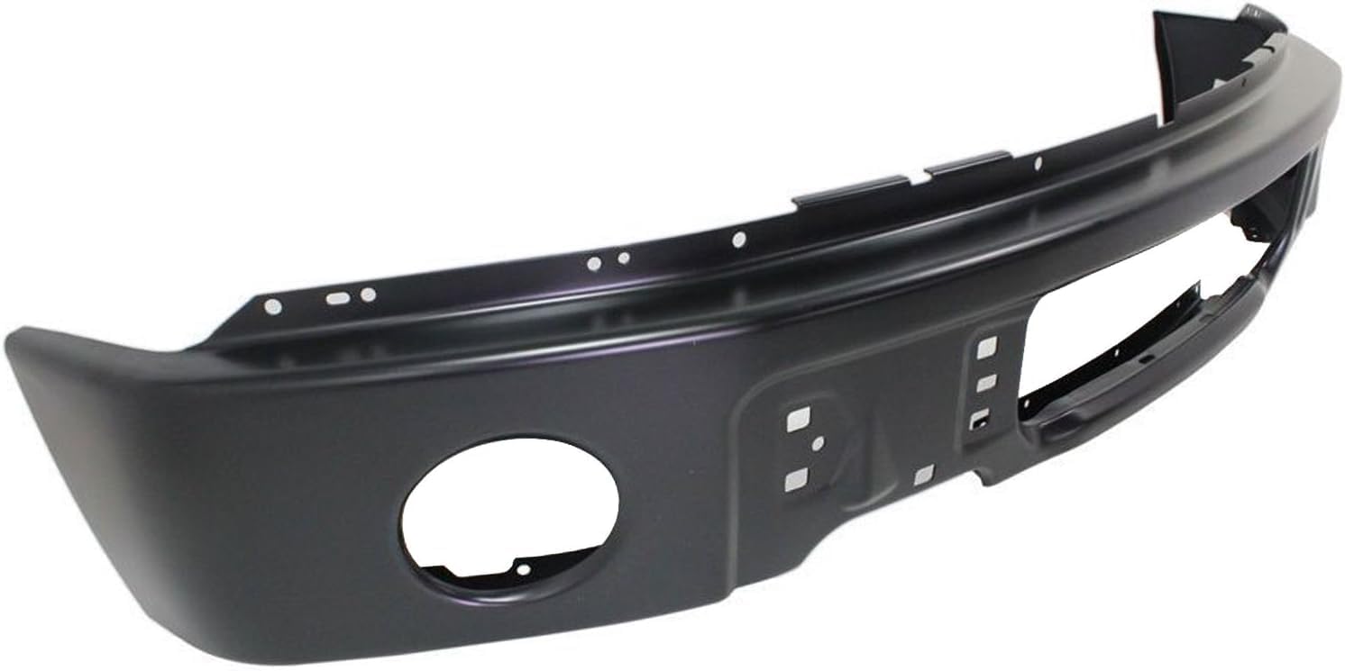Front Bumper Face Bar Primed Steel Direct Replacement Compatible With 2009-2014 Ford F-150 FO1002413 9L3Z17757DPTM