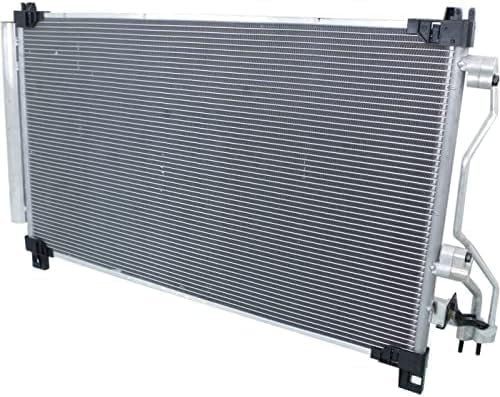 Front AC Condenser Aluminum Core Direct Replacement Compatible With 2015-2017 Hyundai Sonata HY3030158 97606C2000