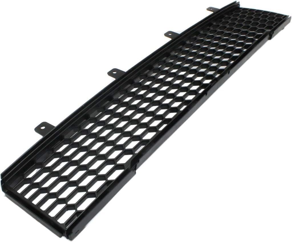 Front Bumper Lower Grille Textured Direct Replacement Compatible With 2012-2017 Fiat 500 FI1036100 1RZ48KX7AA