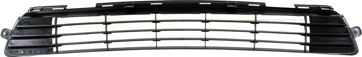 AUTOS PARTS PLUS Front Bumper Cover Primed + Upper Grille Painted Black Shell And Insert + Lower Textured Direct Replacement Compatible With 2011-2013 Toyota Corolla TO1000372 TO1036125 TO1200340