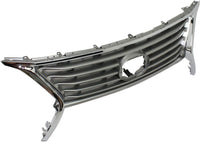 Front Grille Silver Shell & Insert Direct Replacement Compatible With 2013-2015 Lexus RX350 LX1200144 531010E140