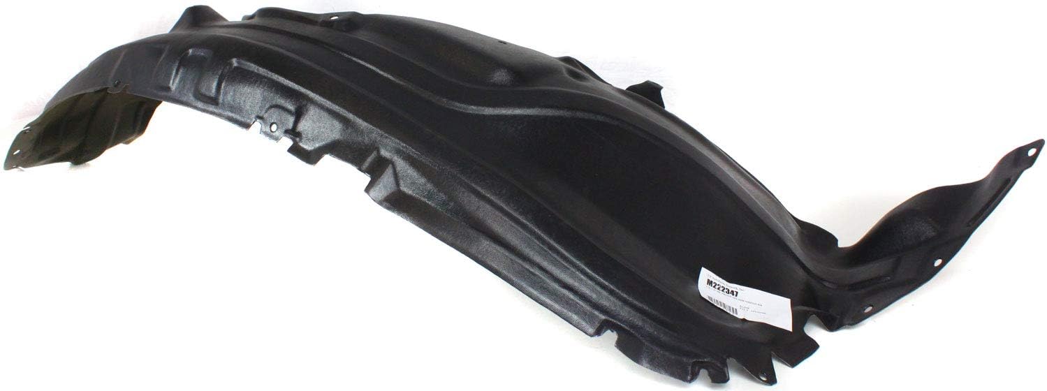 Front Fender Liner Right Passenger Side Direct Replacement Compatible With 2007-2009 Mazda CX-7 MA1251106 EG2156131A